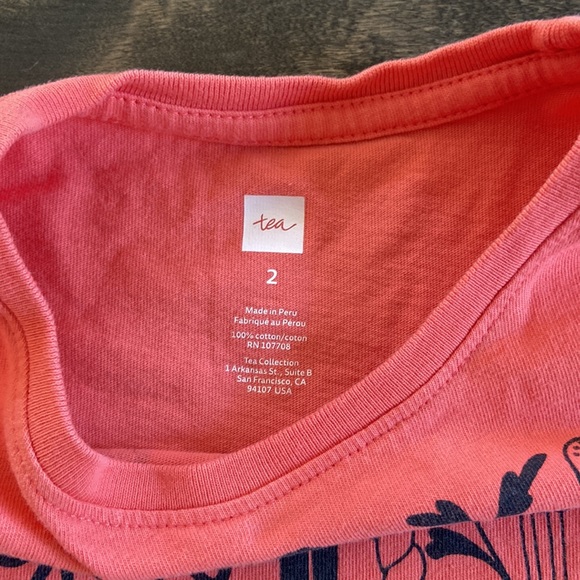 Tea Collection Long Sleeve Tee - Picture 3 of 5